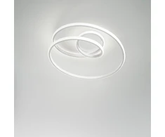 40W LED lubinis šviestuvas COASTER, baltas, CCT