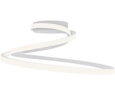 40W LED lubinis šviestuvas COASTER, baltas, CCT