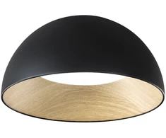 40W LED lubinis šviestuvas COCO, juodas, CCT