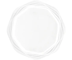 40W LED lubinis šviestuvas DAISY, baltas, CCT, dimeriuojamas