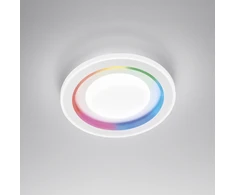 40W LED lubinis šviestuvas DYGITAL, baltas, CCT/RGB