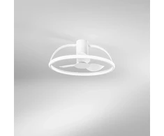40W LED lubinis šviestuvas HADLEY, baltas, CCT, su 11W ventiliatoriumi