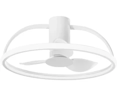 40W LED lubinis šviestuvas HADLEY, baltas, CCT, su 11W ventiliatoriumi