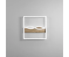 40W LED lubinis šviestuvas HAWAII, baltas, CCT