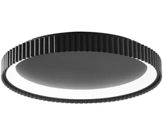 40W LED lubinis šviestuvas NIKE, juodas, CCT