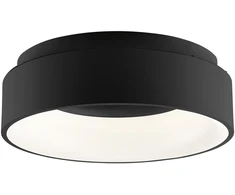 40W LED lubinis šviestuvas NOAH, juodas, CCT