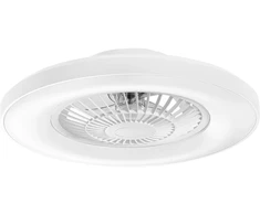 40W LED lubinis šviestuvas - ventiliatorius GARBIN, baltas, CCT, dimeriuojamas