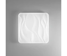 40W LED lubinis šviestuvas WAVE, baltas, CCT, dimeriuojamas