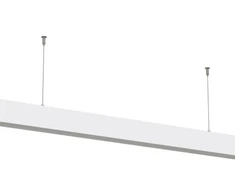 Pakabinamas šviestuvas 40W LED pakabinamas linijinis šviestuvas, baltas, 6000K
