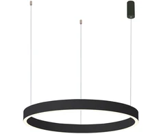 Italux 40W LED pakabinamas šviestuvas BRASCO DOWN, juodas, 3000/4000K, dimeriuojamas