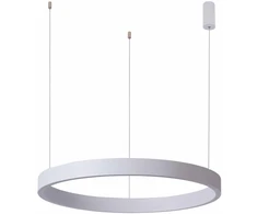 Italux 40W LED pakabinamas šviestuvas BRASCO DOWN, baltas, 3000/4000K, dimeriuojamas