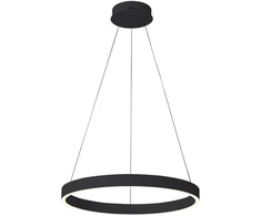 Italux 40W LED pakabinamas šviestuvas BRASCO DOWN, juodas, 3000/4000K, dimeriuojamas