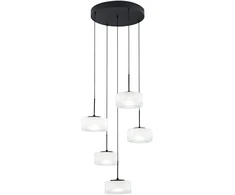 40W LED pakabinamas šviestuvas EMILY, baltas, CCT