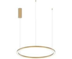 40W LED pakabinamas šviestuvas HOOP, aukso sp., CCT