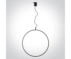 40W LED pakabinamas šviestuvas, juodas, 3000K, 80cm, dimeriuojamas, 63152C/B/W