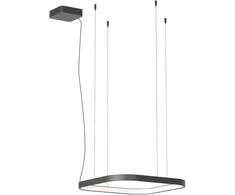 40W LED pakabinamas šviestuvas ORION, juodas, 2700/3000/4000K, dimeriuojamas, 01-3893