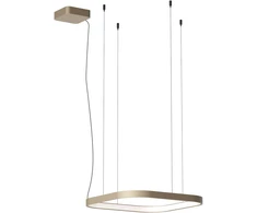 40W LED pakabinamas šviestuvas ORION, rusvas, 2700/3000/4000K, dimeriuojamas, 01-3891