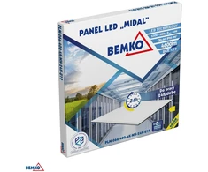 40W LED panelė MIDAL, balta, 4000K, IP20, 90°, 60x60cm
