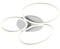 40W LED paviršinis lubinis šviestuvas RITMO, baltas, 3000/4000K