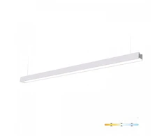 Pakabinamas šviestuvas 40W LED paviršinis/pakabinamas linijinis šviestuvas KOLINE GO PROFESSIONAL, baltas, 3000/4000/6500K