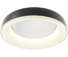 40W LED paviršinis/pakabinamas šviestuvas DIP, blizgios juodos sp., 2700/3000/4000/5000/6500K, 01-3724