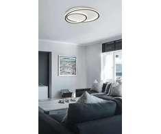 Lubinis šviestuvas 40W LED paviršinis šviestuvas ARLA, baltas/juodas, 3000K, 4292500