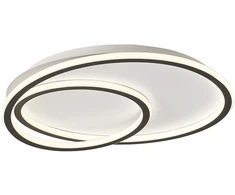 Lubinis šviestuvas 40W LED paviršinis šviestuvas ARLA, baltas/juodas, 3000K, 4292500