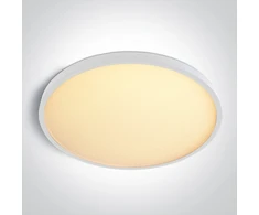 Lubinis šviestuvas 40W LED paviršinis šviestuvas, baltos sp., 2800/3300/4000K, 500mm, UGR19, 62020EU/W/V