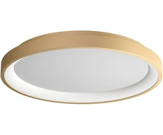 Lubinis šviestuvas 40W LED paviršinis šviestuvas ICONIC, matinės aukso sp., 3000/4000K, dimeriuojamas, 01-3906