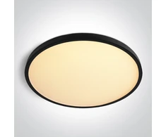 Lubinis šviestuvas 40W LED paviršinis šviestuvas, juodos sp., 2800/3300/4000K, 500mm, UGR19, 62020EU/B/V