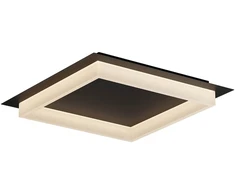 Lubinis šviestuvas 40W LED paviršinis šviestuvas PERIMETRO, juodas, 3000/4000/6500K