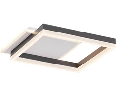Lubinis šviestuvas 40W LED paviršinis šviestuvas SAMI, juodos/baltos sp., 3000/4000/6000K