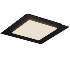 Lubinis šviestuvas 40W LED paviršinis šviestuvas TATAMI, juodas, 3000/4000/6500K