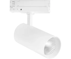 40W LED trifazis bėginis šviestuvas JET, baltas, CCT