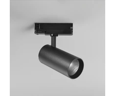 40W LED trifazis bėginis šviestuvas PLANE, juodas, CCT