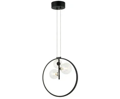 41W LED pakabinamas šviestuvas, 3xG9, juodas, 3000K, dimeriuojamas, 22064