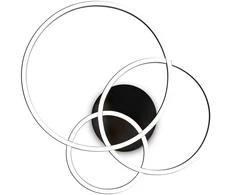 Ideal Lux Lubinis šviestuvas Frame Pl Cerchio Nero