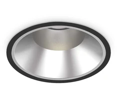 Lubinis šviestuvas Ideal Lux Įleidžiamas šviestuvas Off Round D200 42W 4000K Bk