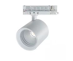 42W LED akcentinis šviestuvas į 3 fazių bėgelius, baltas, 3000K, S202