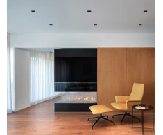 4,2W LED įleidžiamas šviestuvas Juodas FOSTER MICRO, juodas, 3000K