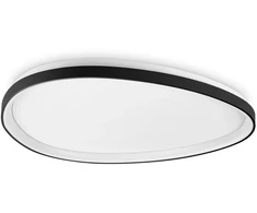 42W LED lubinis šviestuvas GEMINI, juodas, 2700K, 341507