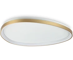 42W LED lubinis šviestuvas GEMINI, žalvario sp., 4000K, 372112