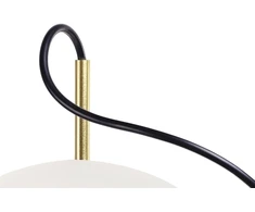 42W LED pakabinamas šviestuvas CAPRI LINE 3, aukso/baltos sp., 3000K