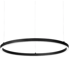 Ideal Lux Pakabinamas šviestuvas Oracle Slim Sp D090 Round 3000K Dali Bk