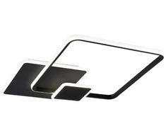 Lubinis šviestuvas 42W LED paviršinis šviestuvas BRENDA, juodas, 3000K, 4316300