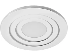 Lubinis šviestuvas 42W LED paviršinis šviestuvas ORBIS SPIRAL, baltas, 3000K