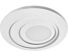 Lubinis šviestuvas 42W LED paviršinis šviestuvas ORBIS SPIRAL, baltas, 3000K