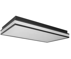 Lubinis šviestuvas 42W LED paviršinis šviestuvas SMART+ MATTER, juodas, 3000/6500K, dimeriuojamas