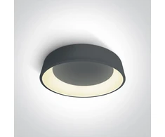 Lubinis šviestuvas 42W LED plafonas, antracito sp., 3000K, 62142N/AN/W
