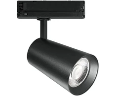 42W LED trifazis bėginis šviestuvas KONE, juodas, 4000K